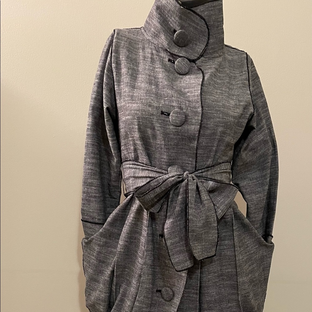 Soft Denim Pleated Dress